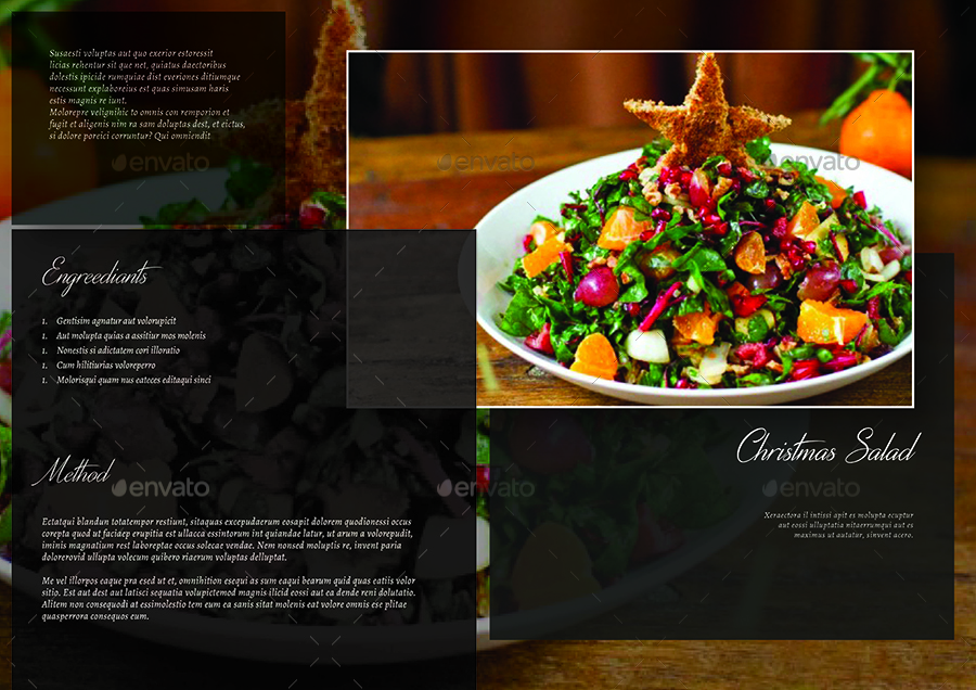CookBook/Restaurant Menu Template, Print Templates GraphicRiver